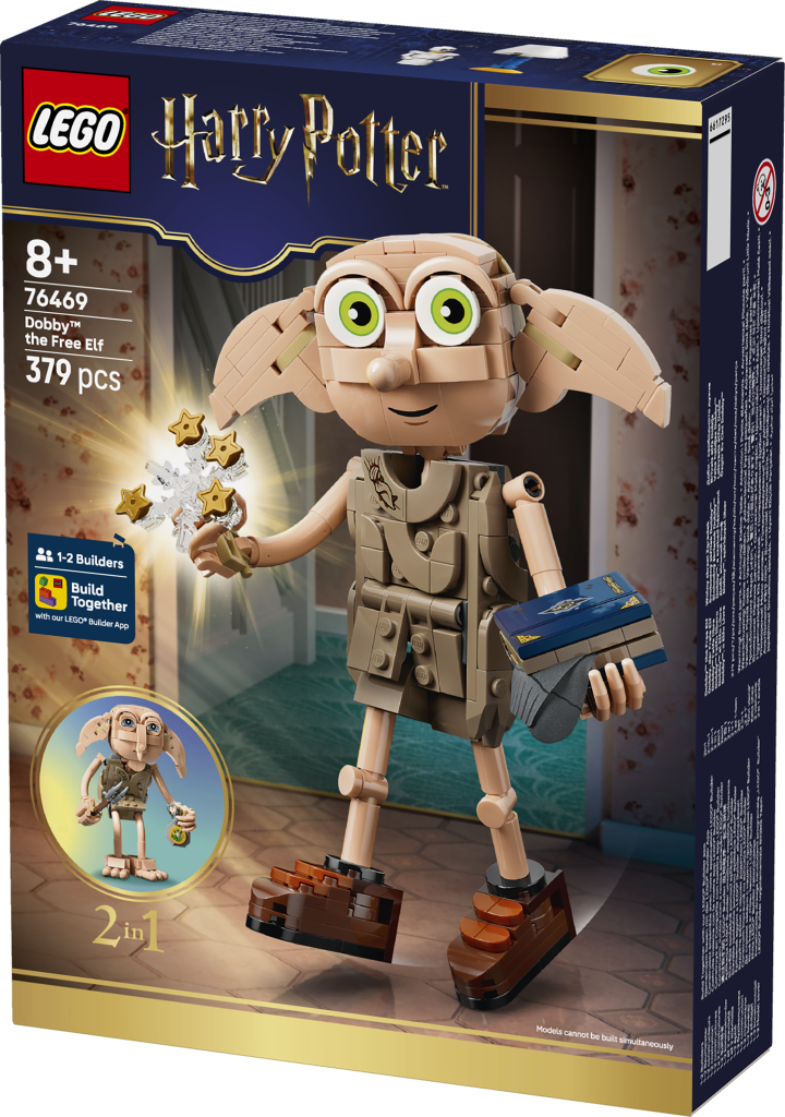 boîte LEGO Harry Potter 76469 Dobby l'Elfe Libre