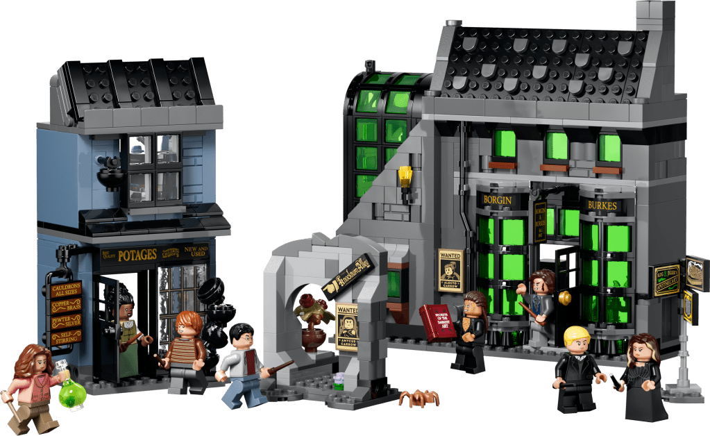 LEGO Harry Potter 76471 Les Boutiques Magiques de l'Allée des Embrumes
