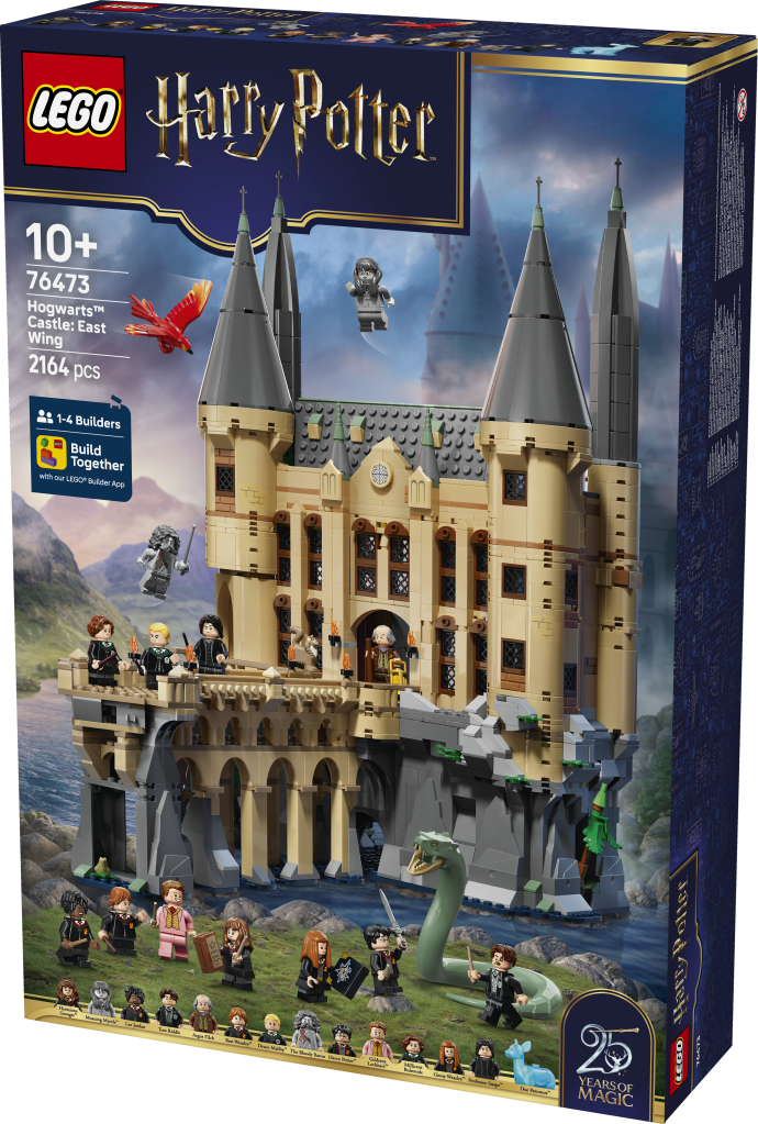 boîte LEGO Harry Potter 76473 Le Château de Poudlard : l'Aile Est