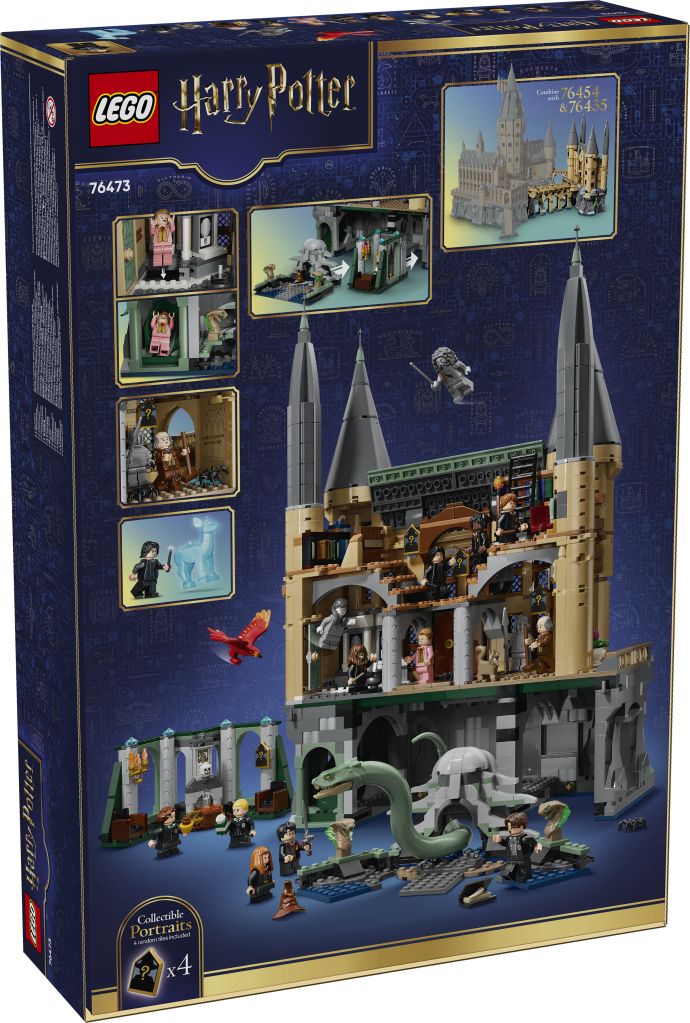 boîte LEGO Harry Potter 76473 Le Château de Poudlard : l'Aile Est