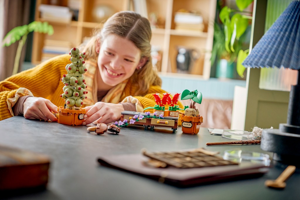 LEGO Harry Potter 76474 Les Plantes du Cours de Botanique de Poudlard