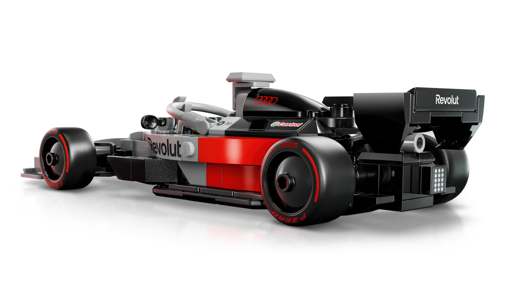 détails LEGO Speed Champions 77259 Voiture de Course Audi Revolut F1 Team R26