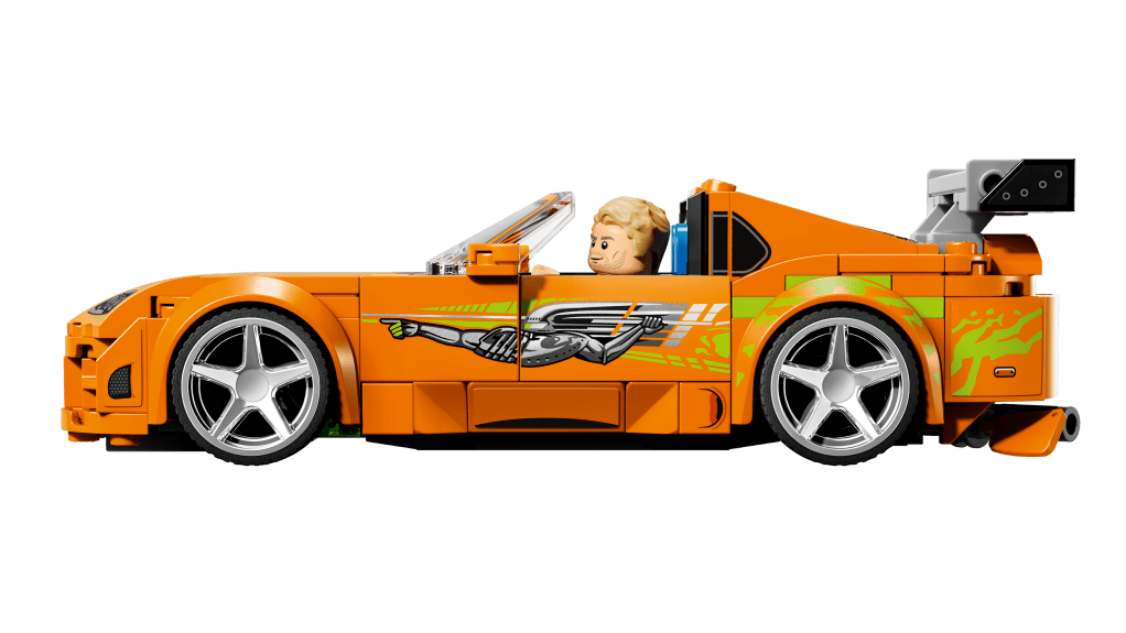 détails LEGO Speed Champions 77260 La Toyota Supra MK4 de Fast and Furious