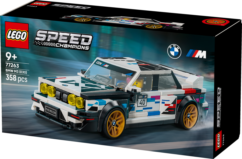 boîte LEGO Speed Champions 77263 BMW M3 (E30)
