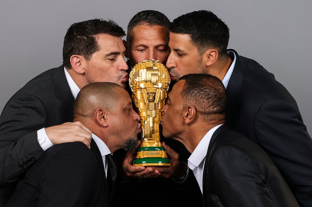 trophée coupe du monde FIFA LEGO