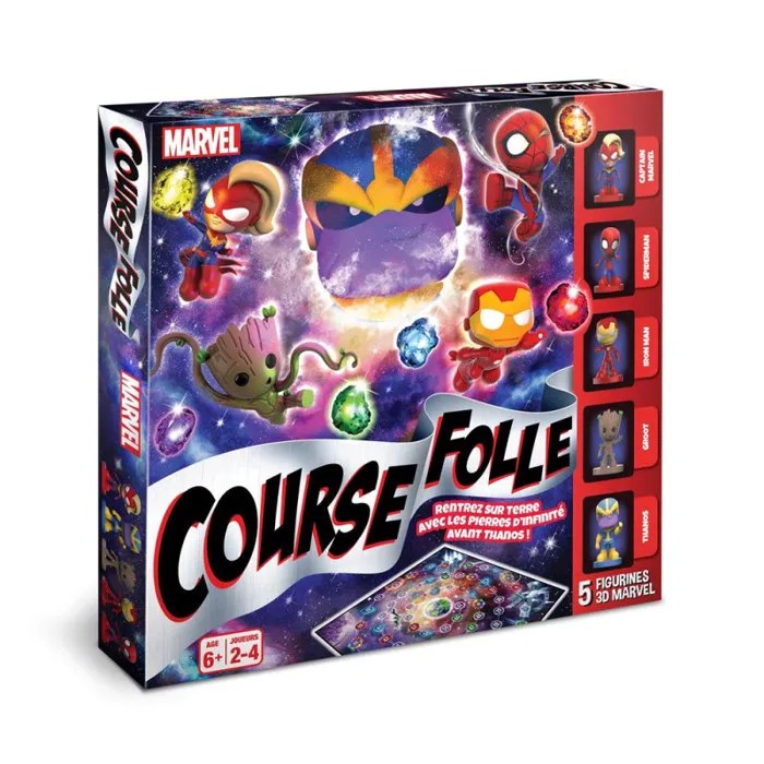 jeu Course Folle Avengers