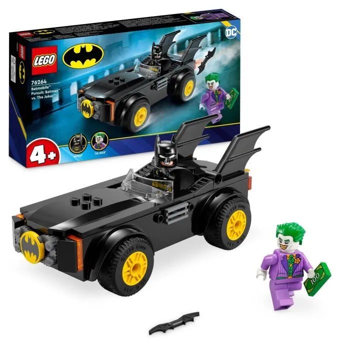 LEGO 76264 La Poursuite du Joker en Batmobile