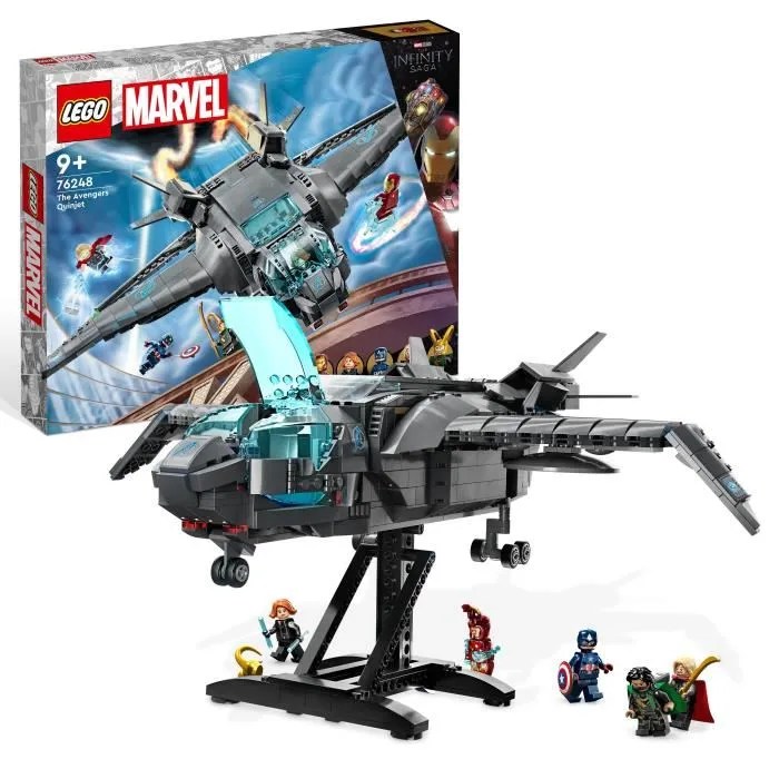 LEGO Marvel 76248 Le Quinjet des Avengers