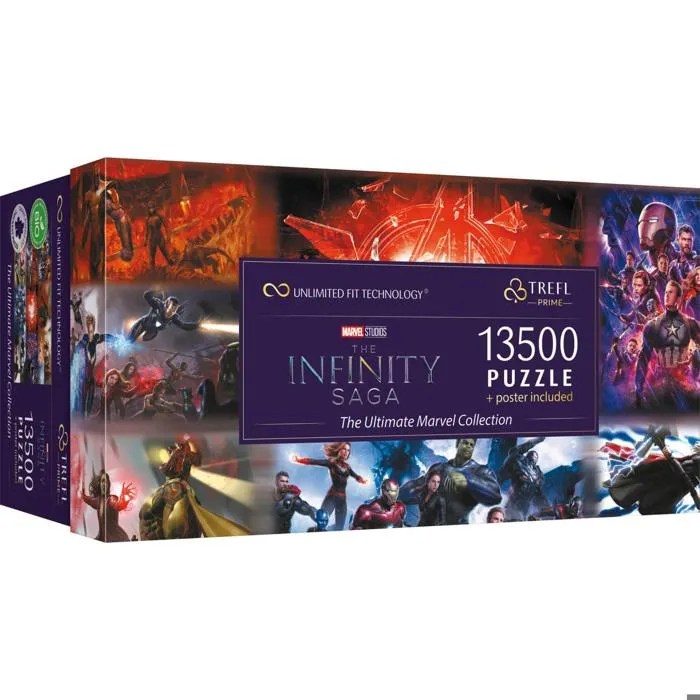 Puzzle de 13500 pièces : Unlimited Fit Technology : The Ultimate Marvel Collection