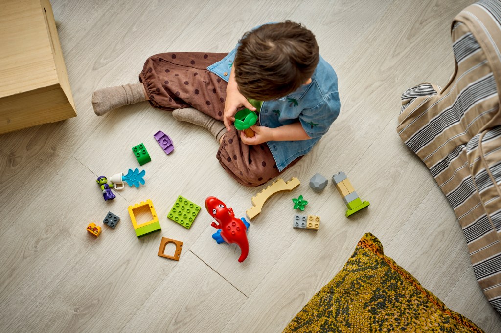 construction LEGO DUPLO Marvel 10463 Spidey-Rex contre le Bouffon Vert