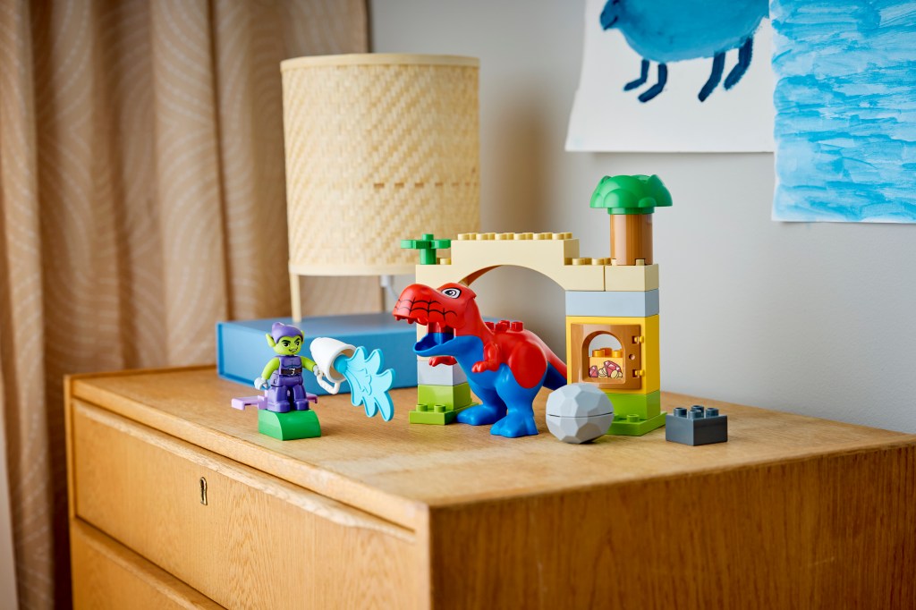détails LEGO DUPLO Marvel 10463 Spidey-Rex contre le Bouffon Vert