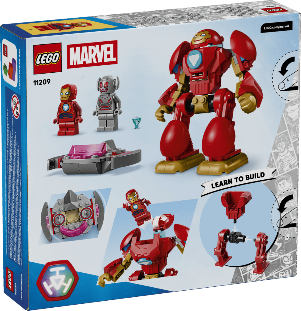 boîte LEGO Marvel Iron Man et ses Amis Incroyables 11209 Ultron contre Iron Man