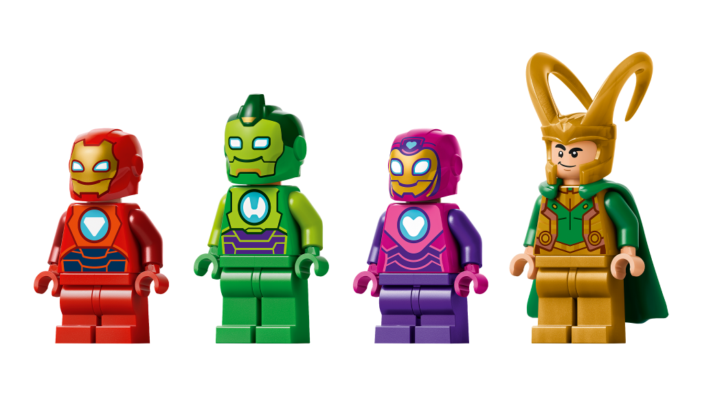 figurine LEGO Marvel Iron Man et ses Amis Incroyables 11211 Loki contre la Team Iron Man