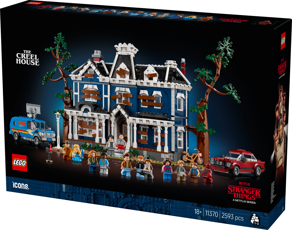 boîte LEGO Icons Stranger Things 11370 La Maison Creel