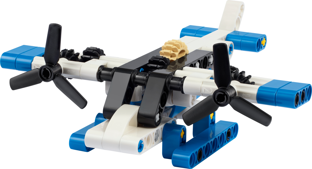 LEGO Technic 30736 L’hydravion blanc