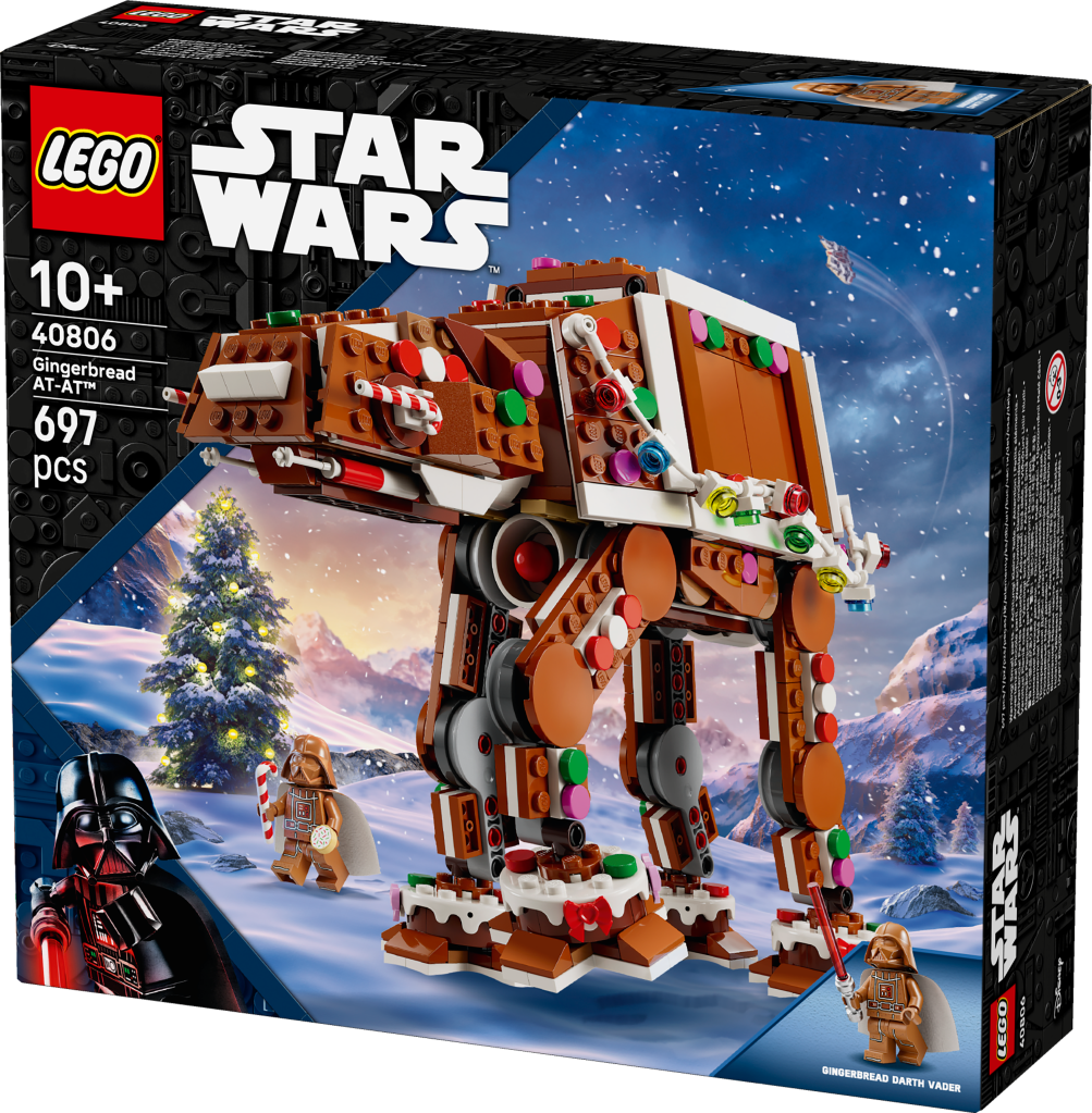 boîte LEGO Star Wars 40806 AT-AT Walker Façon Pain d'Épices