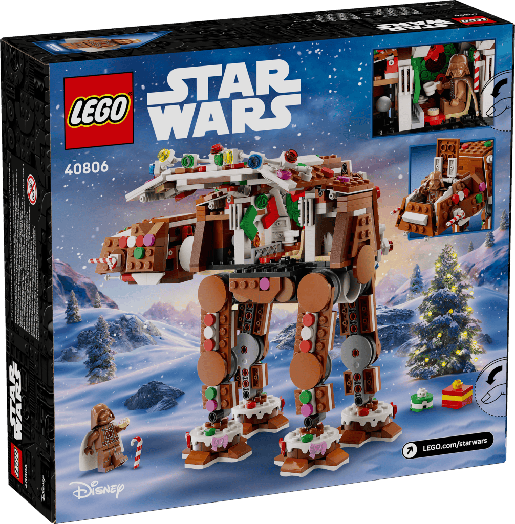boîte LEGO Star Wars 40806 AT-AT Walker Façon Pain d'Épices
