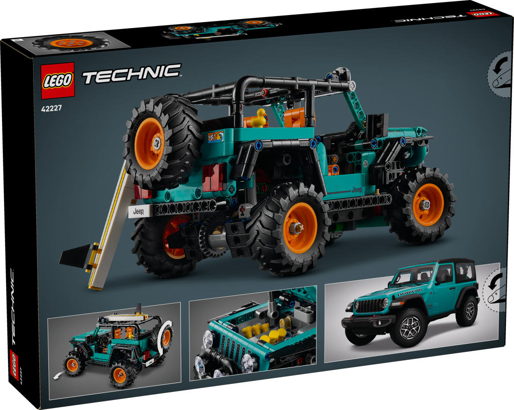 boîte LEGO Technic 42227 SUV Jeep Wrangler Rubicon