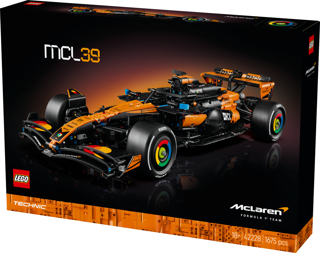 boîte LEGO Technic 42228 Voiture McLaren MCL39 F1