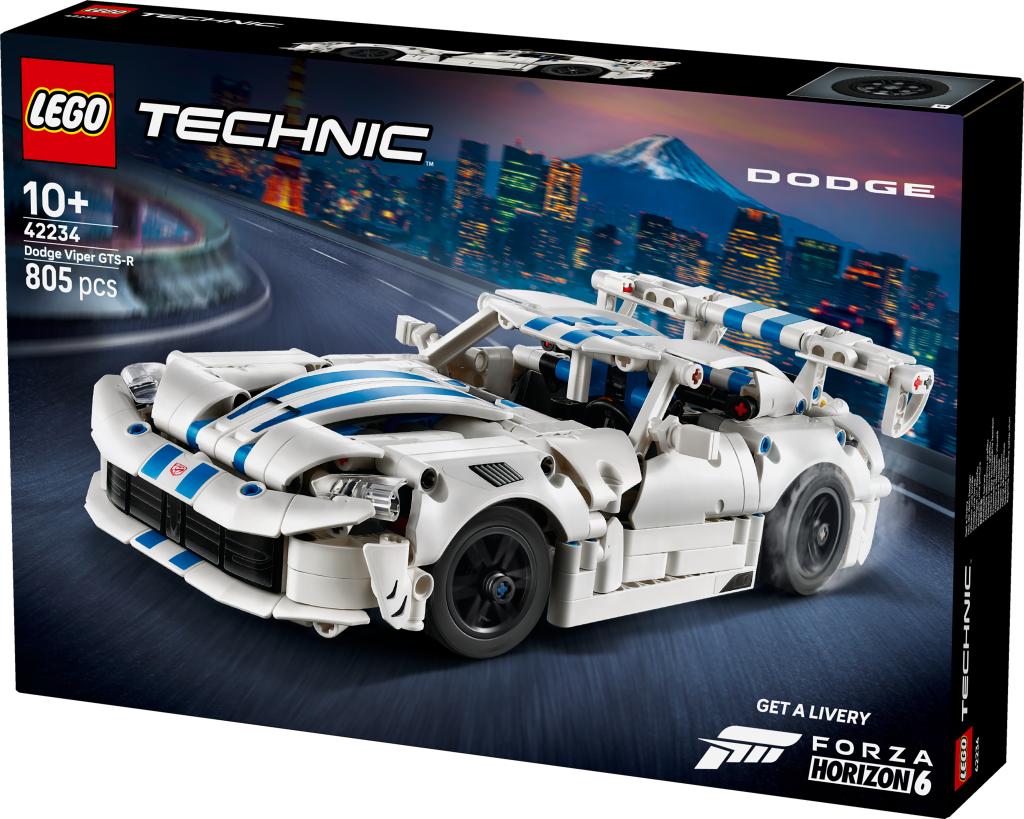boîte LEGO Technic 42234 Voiture de Sport Dodge Viper GTS-R