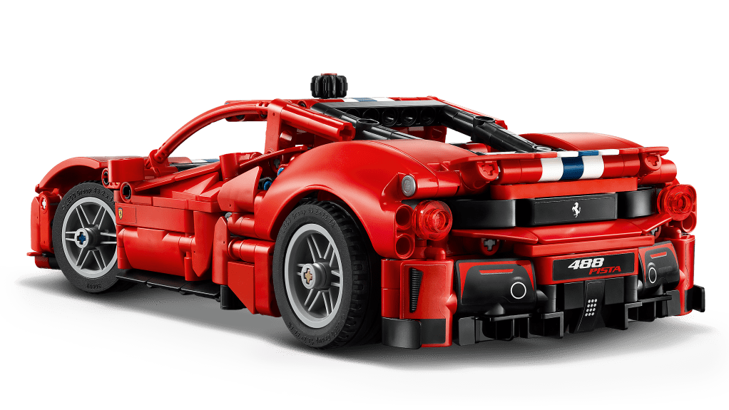 détails LEGO Technic 42235 Voiture Ferrari 488 PISTA