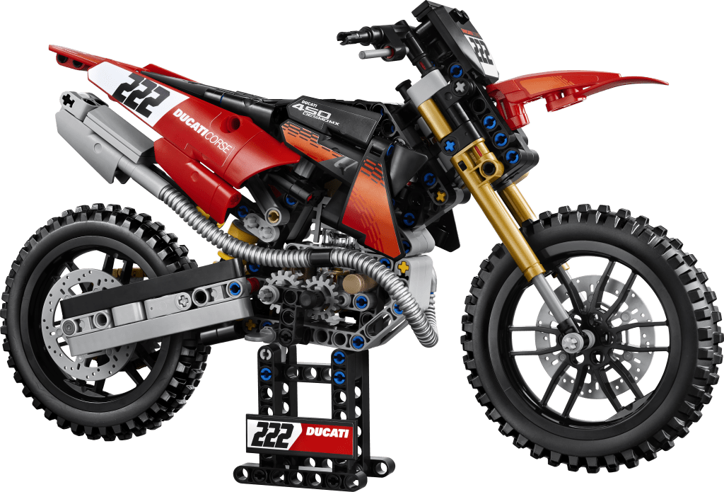 LEGO Technic 42238 La Moto Ducati Desmo450 MX Factory
