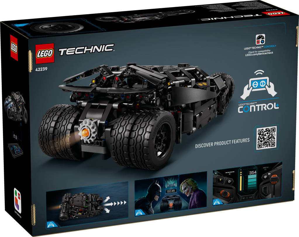 boîte LEGO Technic 42239 Batmobile Tumbler
