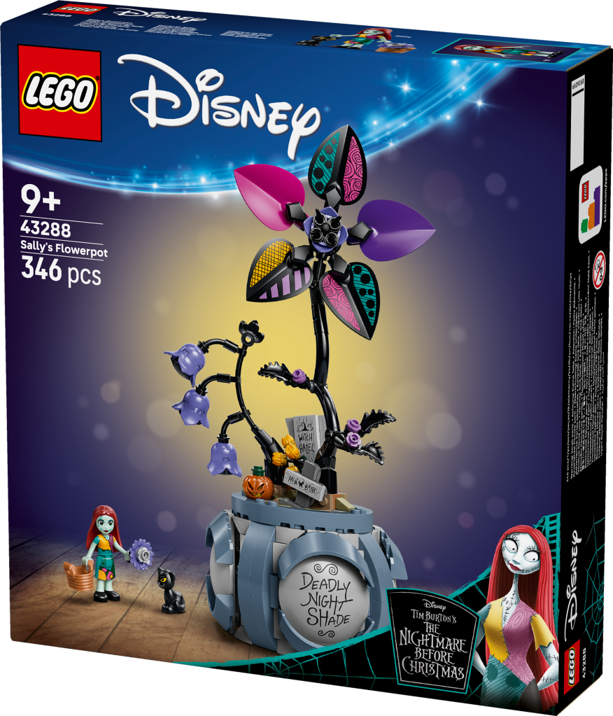 boîte LEGO Disney Classic 43288 Le Pot de Fleurs de Sally