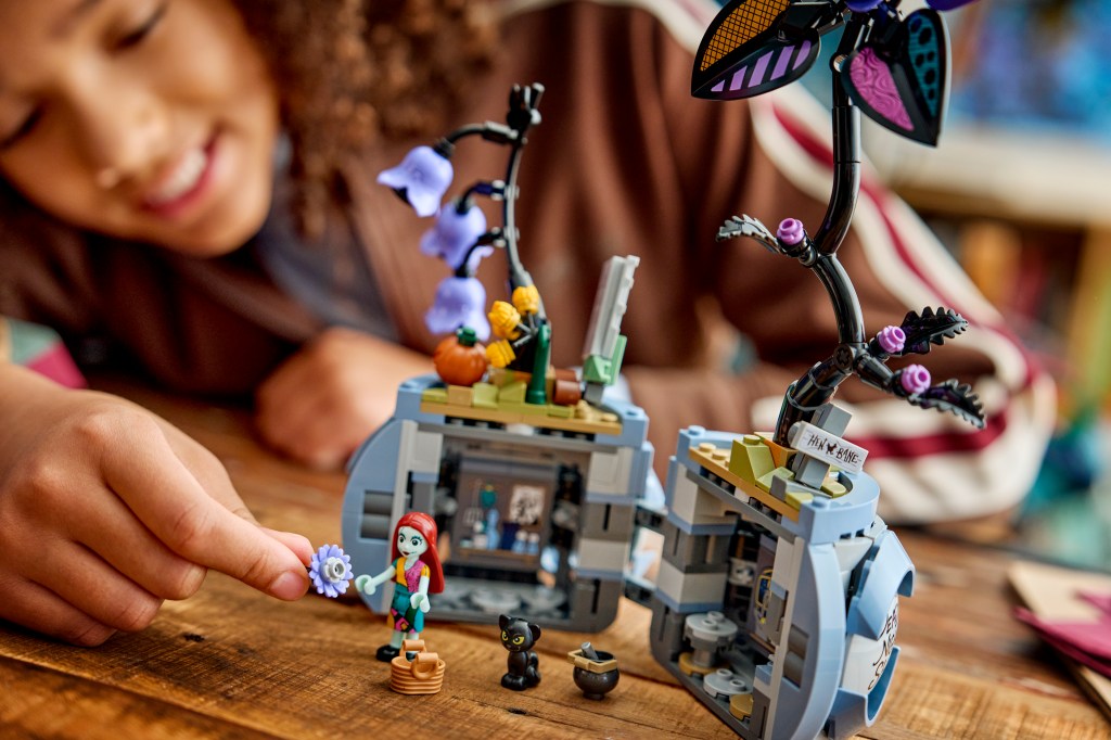 détails LEGO Disney Classic 43288 Le Pot de Fleurs de Sally