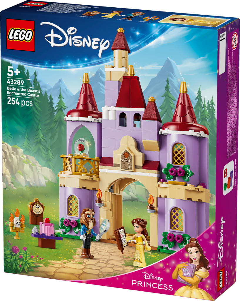 boîte LEGO Disney Princess 43289 Le Château Enchanté de la Belle et la Bête