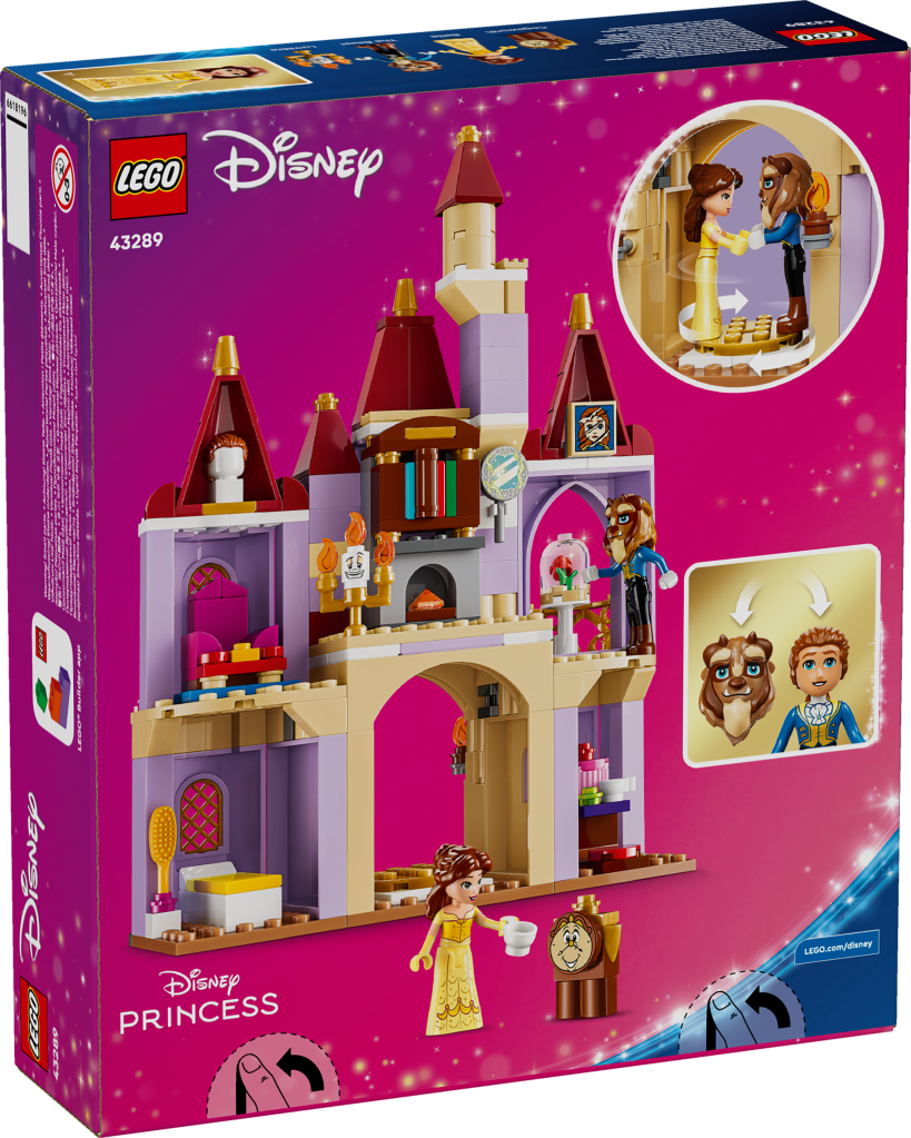 boîte LEGO Disney Princess 43289 Le Château Enchanté de la Belle et la Bête
