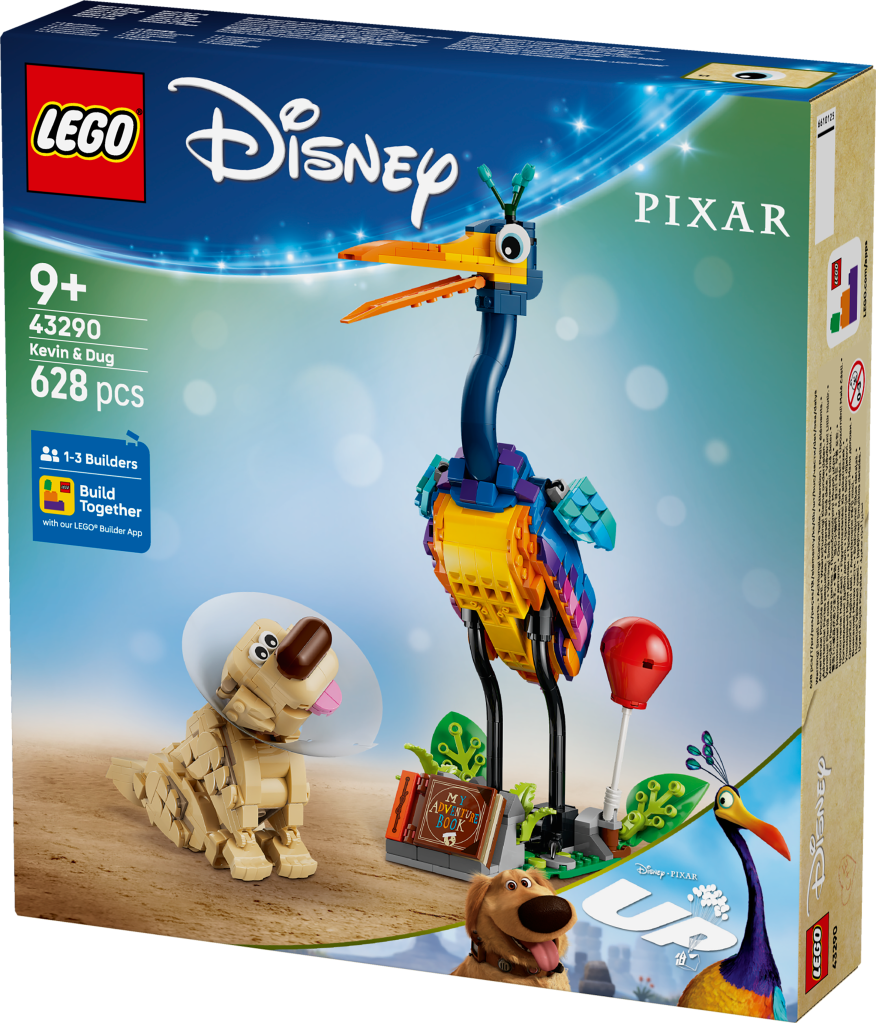 boîte LEGO Disney Pixar 43290 Kevin et Doug