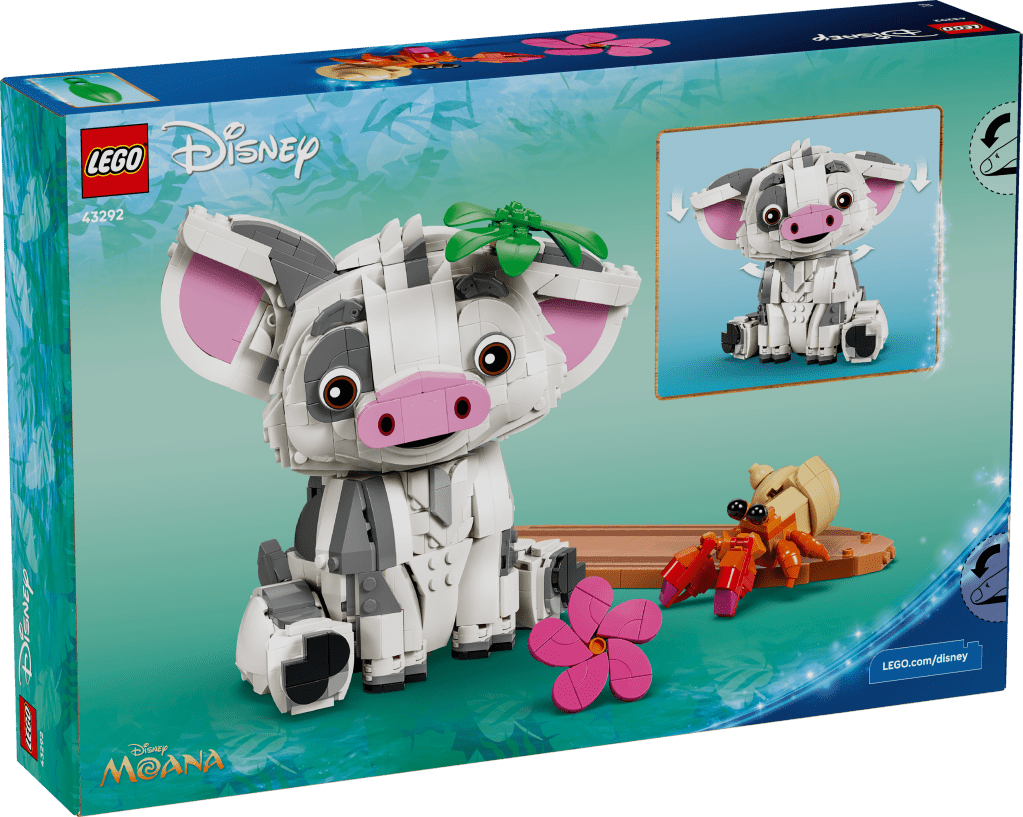 boîte LEGO Disney Vaiana 43292 Pua
