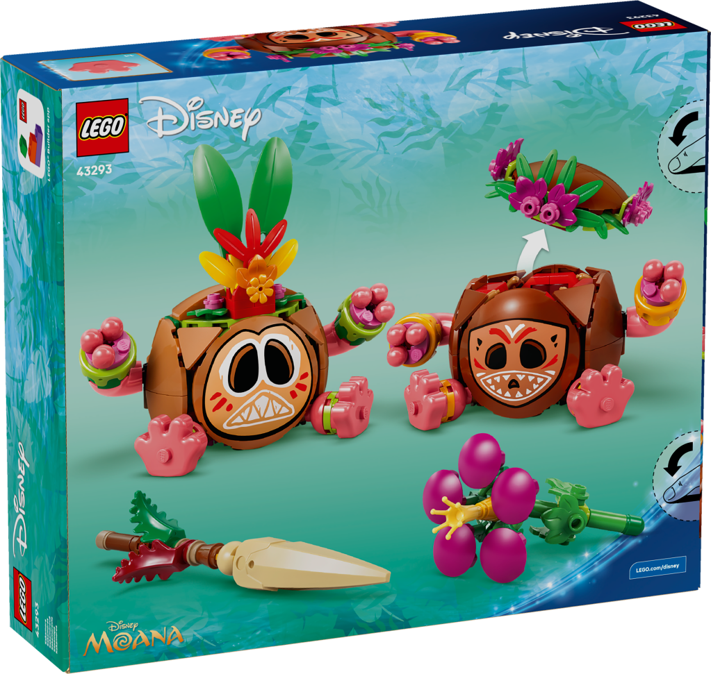 boîte LEGO Disney Vaiana 43293 Kakamora