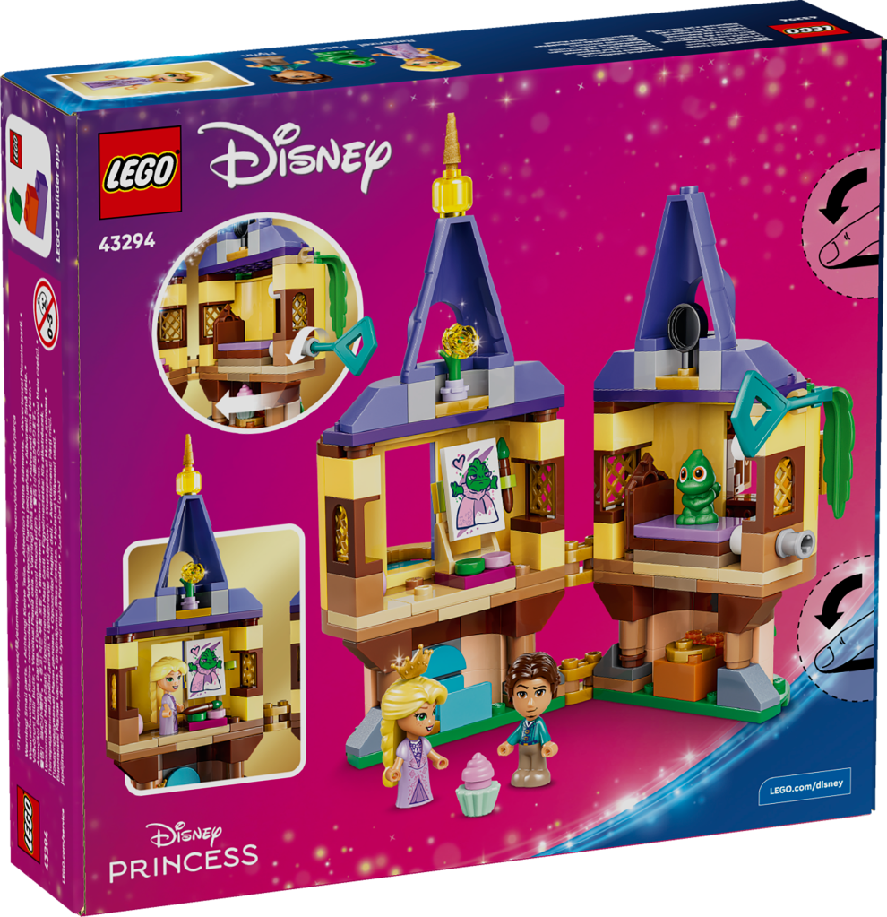 boîte LEGO Disney Princess 43294 La Tour de Raiponce