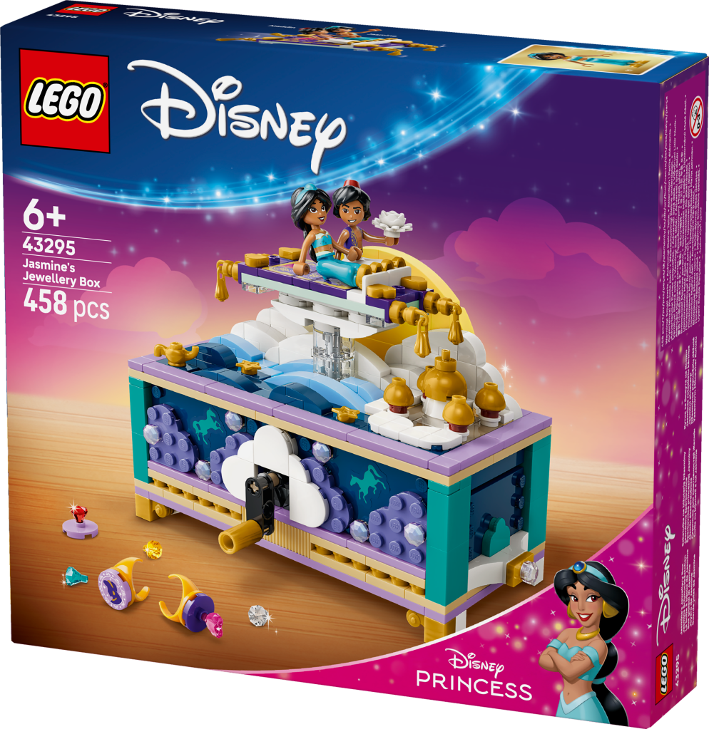 boîte LEGO Disney Princess 43295 La Boîte à Bijoux de Jasmine