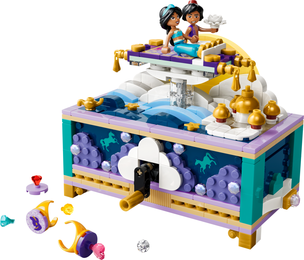 LEGO Disney Princess 43295 La Boîte à Bijoux de Jasmine