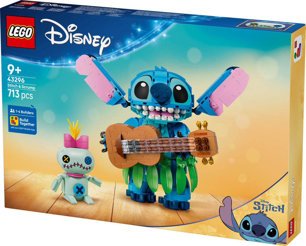 boîte LEGO Disney 43296 Stitch et Scrump