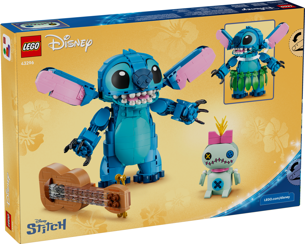 boîte LEGO Disney 43296 Stitch et Scrump