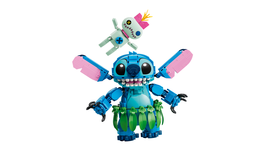 figurine LEGO Disney 43296 Stitch et Scrump
