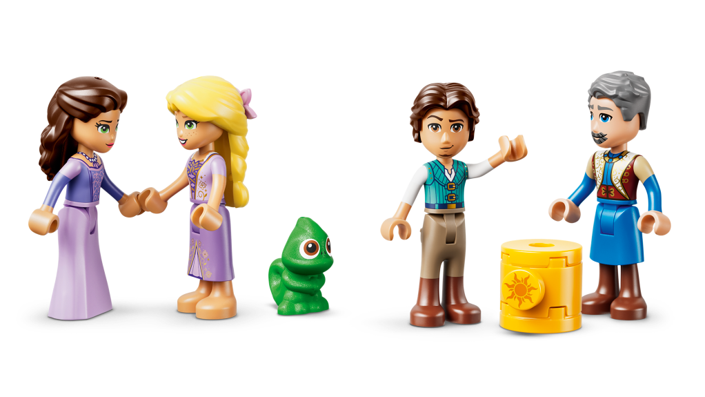 figurine LEGO Disney Princess 43297 Le Château de Raiponce