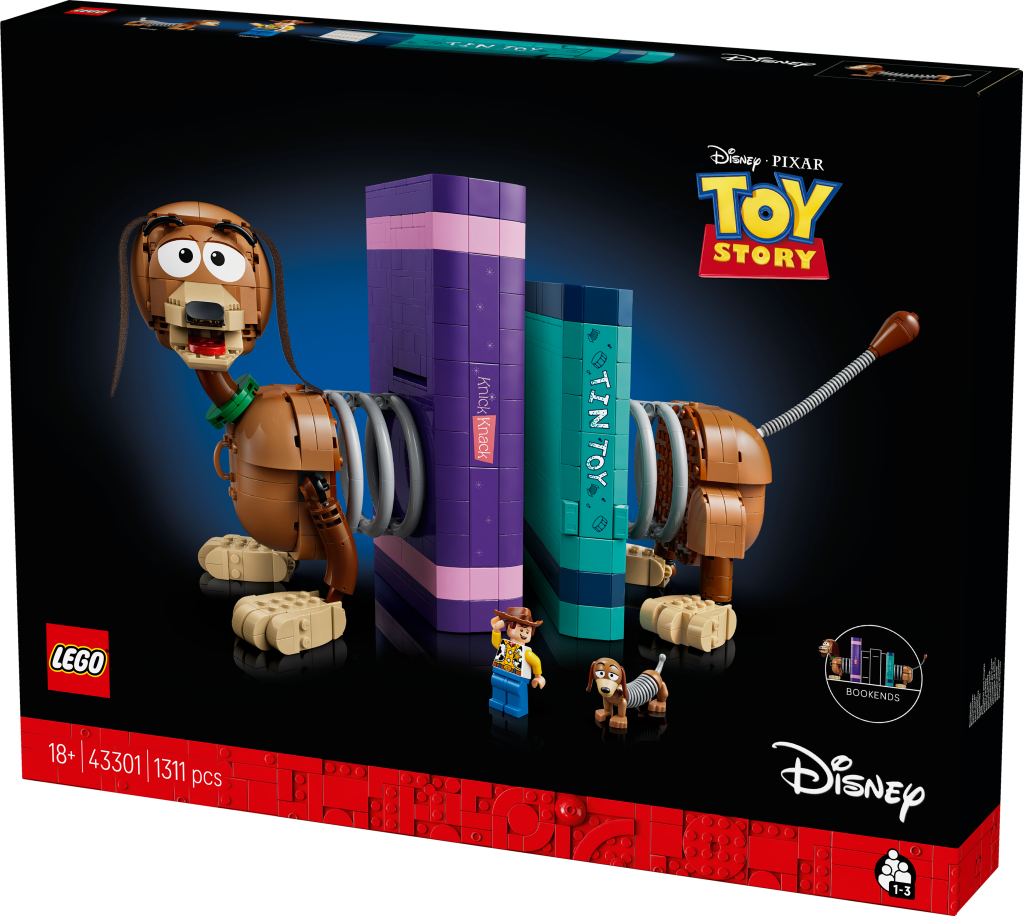 boîte LEGO Disney et Pixar 43301 Serre-Livres Zigzag de Toy Story