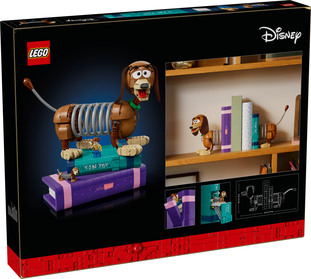 boîte LEGO Disney et Pixar 43301 Serre-Livres Zigzag de Toy Story