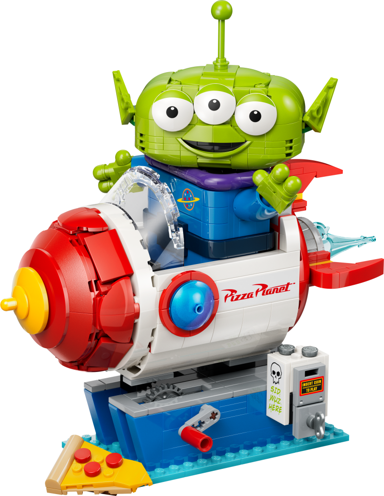 LEGO Disney et Pixar Toy Story 43307 Alien et la Fusée Pizza Planet