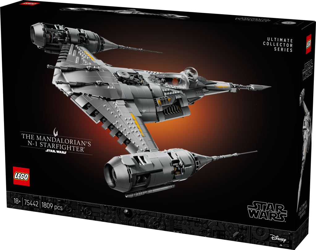 boîte LEGO Star Wars 75442 Le Chasseur N-1 du Mandalorien