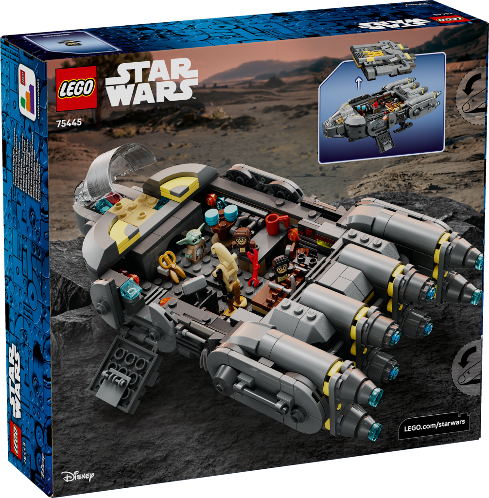 boîte LEGO Star Wars 75445 Le Vaisseau des Anzellans
