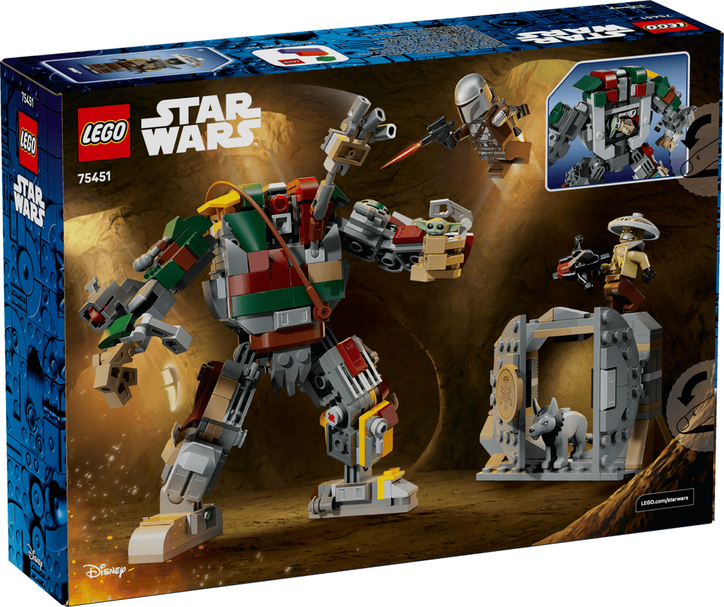 boîte LEGO Star Wars 75451 L'Attaque du Droïde Sentinelle dans le Palais Hutt