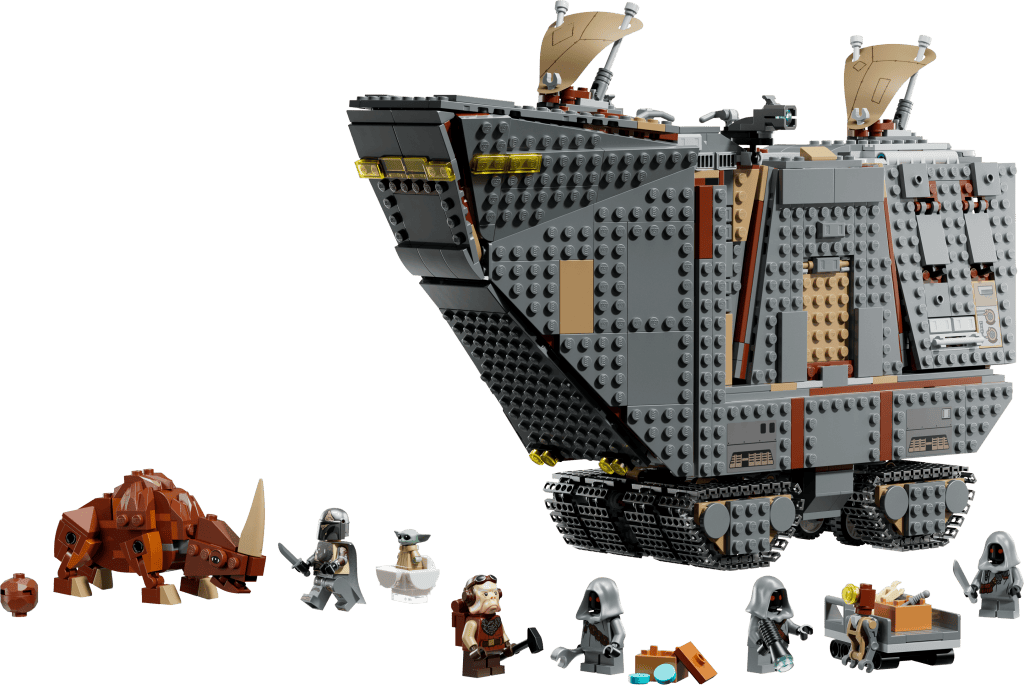 LEGO Star Wars 75453 Le Sandcrawler d'Offworld et le Mudhorn