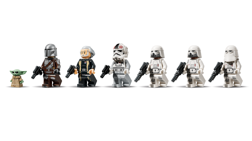 figurines boîte LEGO Star Wars 75454 AT-AT des Vestiges de l'Empire avec INT-4