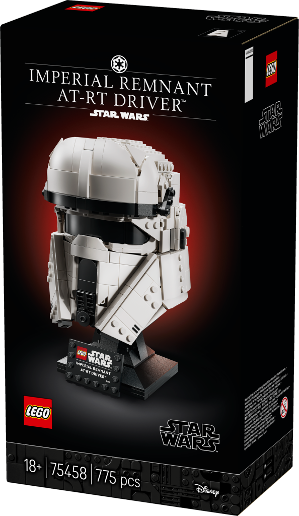 boîte LEGO Star Wars 75458 Le Casque de Pilote d'AT-RT des Vestiges de l'Empire
